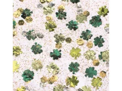 Outlet Glitterglue Flasche 53 ml Dosierverschluss Confetti Kleeblatt