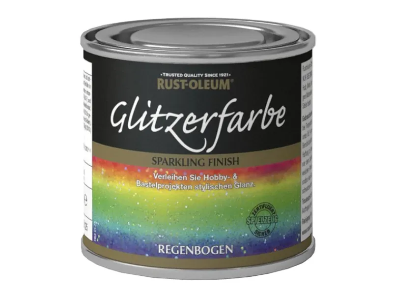 Rust Oleum Glitzerfarbe Regenbogen 125ml