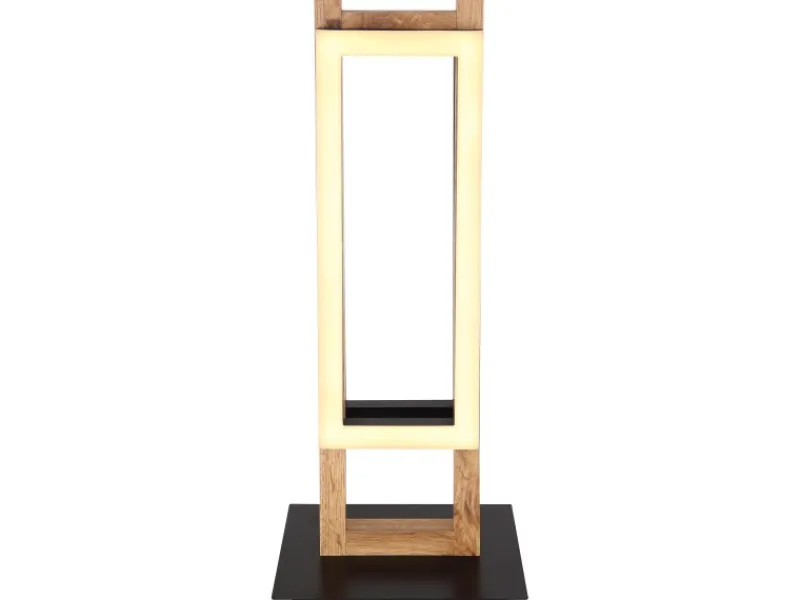 New Globo LED-Tischlampe Illa 1-flammig Schwarz matt 200 x 150 x 500 mm