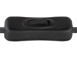 New Globo LED-Tischlampe Illa 1-flammig Schwarz matt 200 x 150 x 500 mm