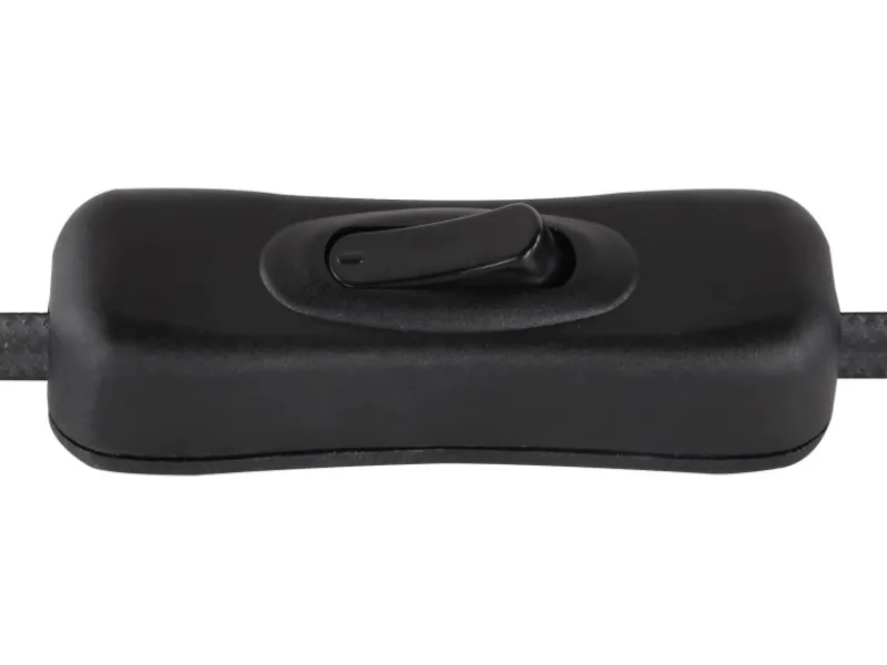 New Globo LED-Tischlampe Illa 1-flammig Schwarz matt 200 x 150 x 500 mm