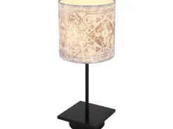 Globo Tischlampe Gabriele 1-flammig Schwarz matt 150 x 350 mm