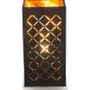 Clearance Globo Tischleuchte Clarke Schwarz-Gold 1-flammig 25 x 11 x 11 cm