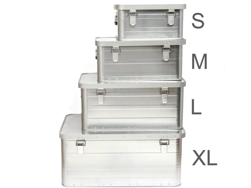 GORANDO Aluminium Transportkiste Größe M SAFARI Universal Alubox