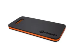 GORANDO Premium Kniekissen für Garten Haus Werkstatt Sitzkissen Kniematte 44x22cm Orange