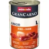Clearance Gran Carno Hunde-Nassfutter Original Junior Rind und Huhn 400 g