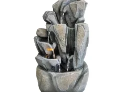 Granimex Raumbrunnen Jarro Inkl. Pumpe und LED-Beleuchtung