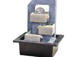 Granimex Raumbrunnen Xubang Inkl. Pumpe und LED-Beleuchtung 26x21x18 cm