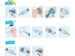 Grohe QuickGlue Set S2 für Brausestangen