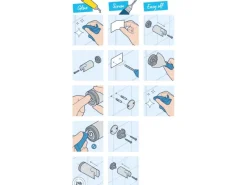 Grohe QuickGlue Set S2 für Brausestangen