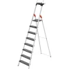 Discount Hailo Alu-Sicherheits-Stehleiter L100 TopLine 8-stufig