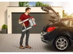 Sale Hailo Alu-Teleskopleiter T100 FlexLine 265 cm x 46 cm x 100 cm Aluminium