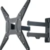 Best Hama TV-Wandhalterung Fullmotion 1 Stern 165cm (65") 2 Arme Schwarz