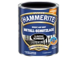 Hot Hammerite Metall-Schutzlack glänzend 750 ml Schwarz