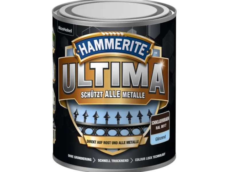 Hammerite Ultima Premium Metall-Schutzlack glänzend 750 ml