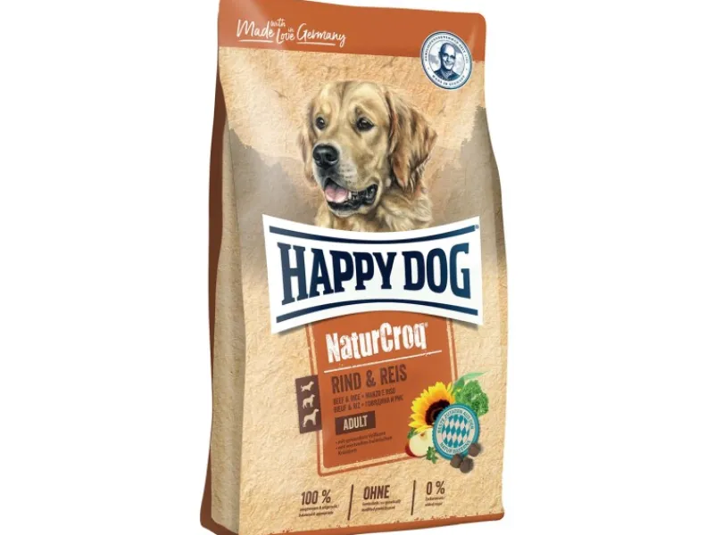Sale Happy Dog Natur Croq Rind Reis 15 kg