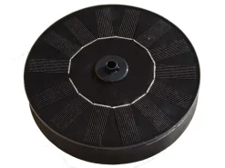 Hot Heissner Solar-Teichpumpen-Set Schwimmende Solar-Insel