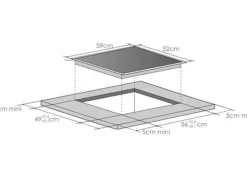 Held Möbel Küchenzeile Mailand 370 cm -Grau Matt mit E-Geräten