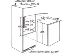 New Held Möbel Küchenzeile Mailand 330 cm -Weiß Matt mit E-Geräten Weiß Hochglanz