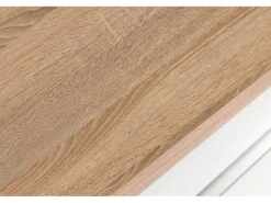 New Held Möbel Küchenzeile Mailand 330 cm -Weiß Matt mit E-Geräten Weiß Hochglanz