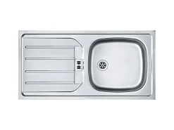 New Held Möbel Küchenzeile Mailand 330 cm -Weiß Matt mit E-Geräten Weiß Hochglanz