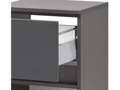 Held Möbel Unterschrank Salerno 40 cm matt Grau-