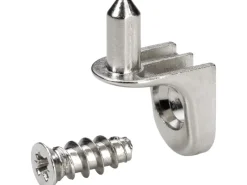 Discount Hettich Bodenträger Sekura 7 mit Steckzapfen Stahl Vernickelt 16 Stück