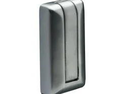 Outlet Hettich Klapp-Mantelhaken 33 x 70 x 61 mm Zinkdruckguss -Optik 1 Stück Aluminium