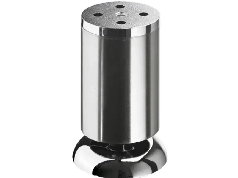 Hettich Möbelfuß Ø 50 mm x 100 mm -Optik Edelstahl