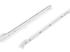 Sale Hettich Rollschubführung 550 mm, pulverbeschichtet Weiß, 20kg