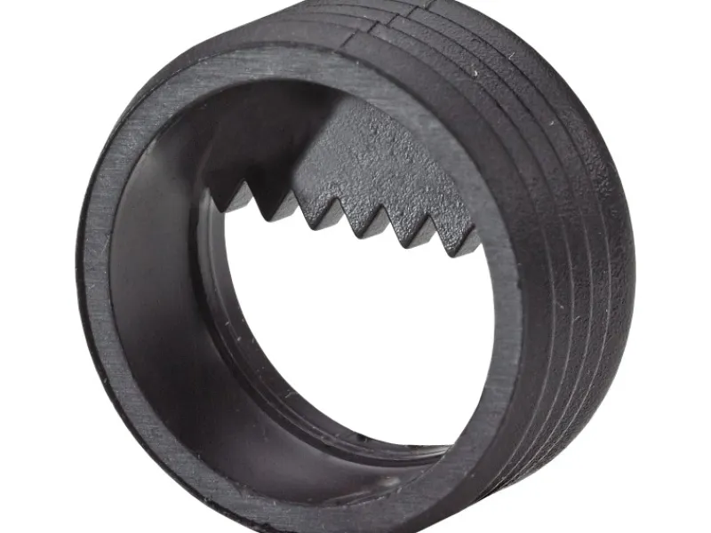 Hettich Spiegelaufhänger Ø 20 m x 10 mm Kunststoff Schwarz 4 Stück