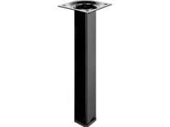 Sale Hettich Tischbein 25 mm x 25 mm x 200 mm Schwarz
