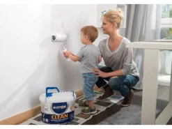 Clearance Histor Clean Wandfarbe Weiß seidenmatt 10 l