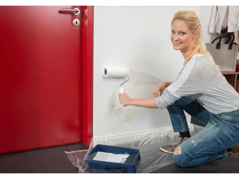 Hot Histor Clean Wandfarbe Weiß seidenmatt 5 l