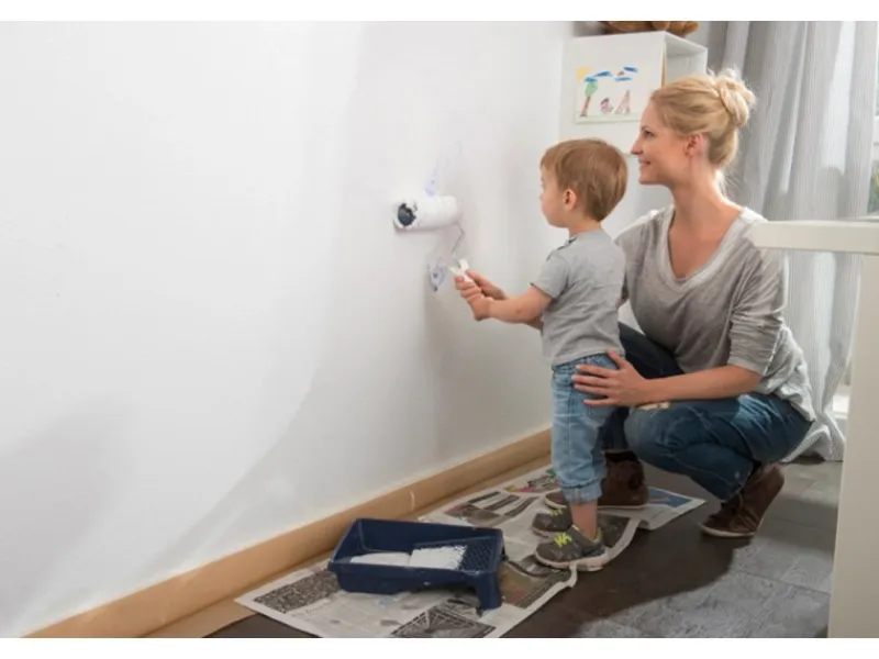 Hot Histor Clean Wandfarbe Weiß seidenmatt 5 l