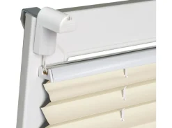 Discount Hitzeschutz Plissee Toledo 60 cm x 130 cm Beige