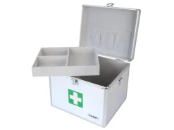 Hot HMF 14702-09 Alu Medizinkoffer Erste Hilfe Koffer Tragegriff 30 x 25 x 25 cm