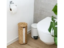 HMF 37255 Toilettenpapier Aufbewahrung Geflochten Wasserhyazinthe 35 x 17 cm