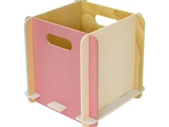 HMF Aufbewahrungsbox 3740 Holz zum Zusammenstecken 25cm in Mehrfarbig