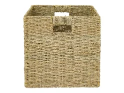Clearance HMF Aufbewahrungskorb Korb Geflochten Seegras Kallax 32 x 34 x 32 cm