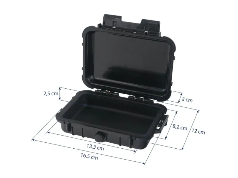 Clearance HMF ODK500 Outdoor-Koffer Klein Wasserdichte Box Boot und Freizeit 16 x 12 x 54 cm