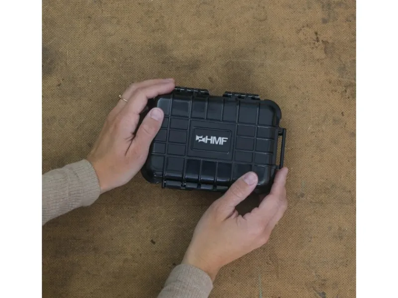 Clearance HMF ODK500 Outdoor-Koffer Klein Wasserdichte Box Boot und Freizeit 16 x 12 x 54 cm