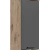 Hängeschrank Mason Grau 37 cm eintürig