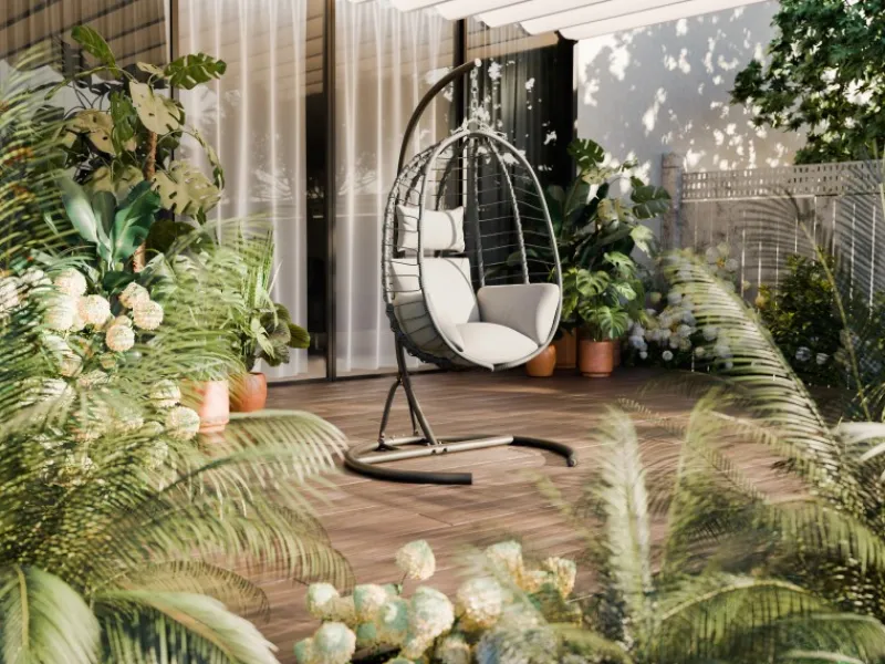 Hot Hängesessel Cupertino Faltbar