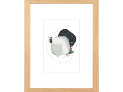 Holz-Bilderrahmen Eiche 18 cm x 24 cm