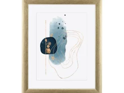 Outlet Holz-Bilderrahmen Silber/Gold 40 cm x 50 cm