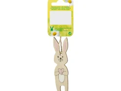 Holz-Hase Stehend 16 cm x 4,5 cm x 0,5 cm Braun