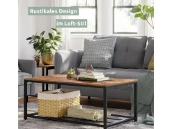 Sale holz4home Couchtisch Connie mit Gitterablage