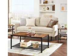 Sale holz4home Couchtisch Connie mit Gitterablage