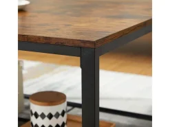 Sale holz4home Couchtisch Connie mit Gitterablage